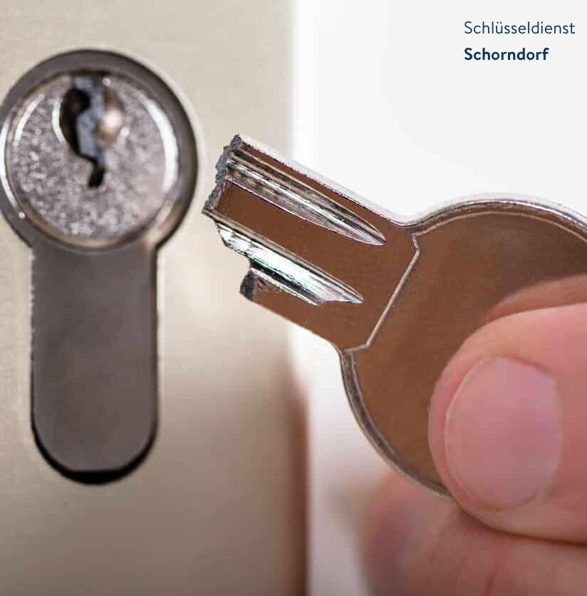 Schlüssel im Schloss abgebrochen